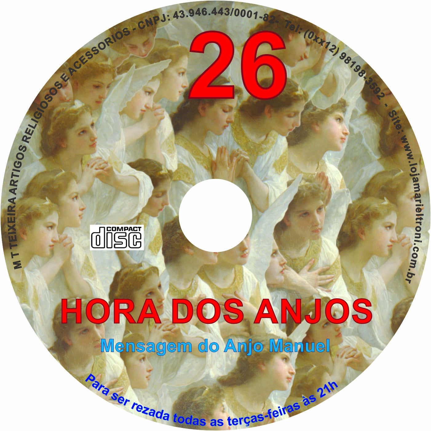 CD Hora dos Anjos 26 CD Hora dos Anjos 26